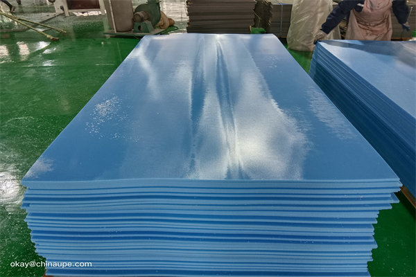 high density polyethylene board 3/8 natural for sale